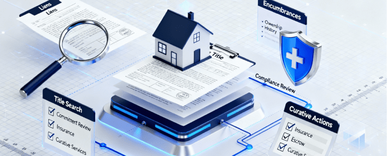 Mortgage Title Support Services