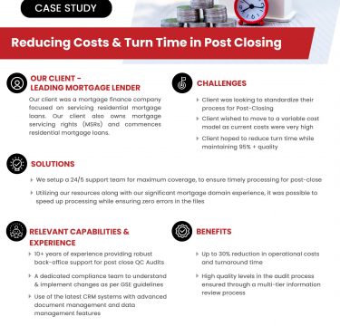 PrivoCorp - Case Study - Reducing Cost & Turn Time in Post Closing